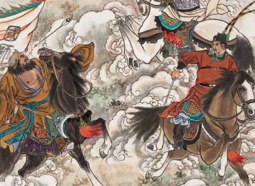 水浒传第一百一十七回：睦州城箭射邓元觉，乌龙岭神助宋公明