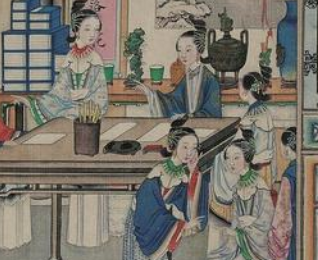 红楼梦中宝玉生日晚宴时，探春抽到的花签是什么？