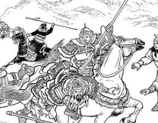 三国演义第六十四回：孔明定计捉张任，杨阜借兵破马超