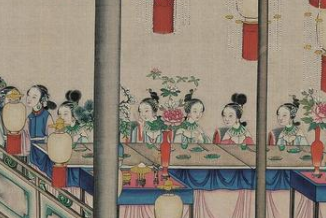 红楼梦中元宵节宴会时，薛宝钗的位置有多尴尬?