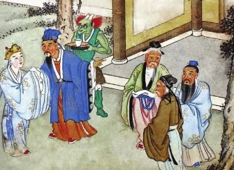 西游记第六十四回：荆棘岭悟能努力，木仙庵三藏谈诗