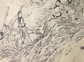 荡寇志第一百三十三回（上）：冲头阵王进骂林冲，守二关双鞭敌四将