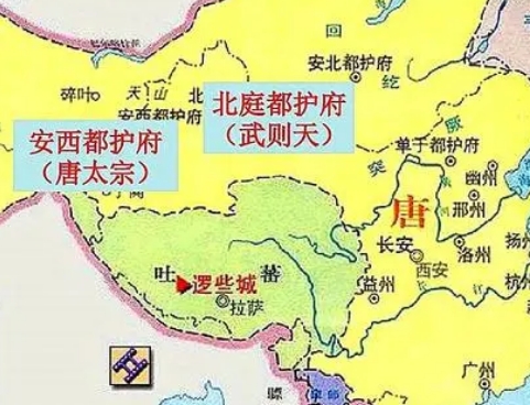 唐朝六大都护府的设立与发展