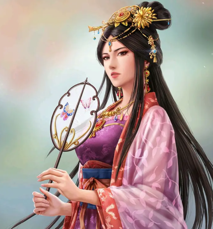 命带桃花终成劫：甄姬的绝世悲歌与权力漩涡中的生死局