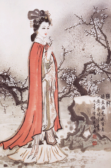 梅香清骨：唐代才女梅妃的传奇人生